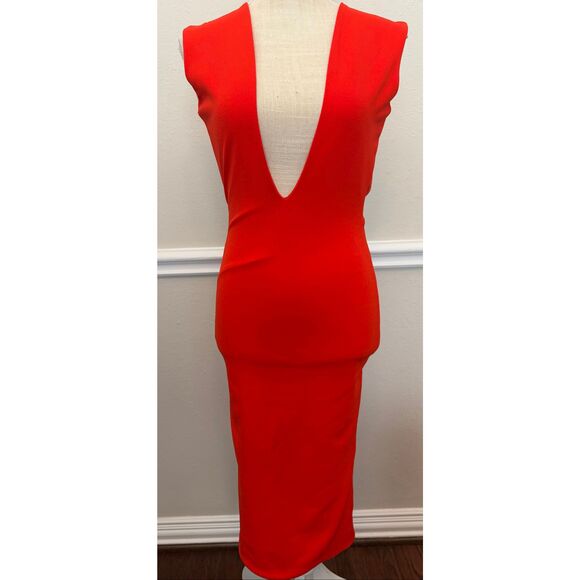 Solace London Grace Knee Dress Size 2 - Picture 2 of 4